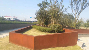 杨陵耐候钢挡土墙